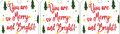 Merry & Bright Christmas Gift Tags